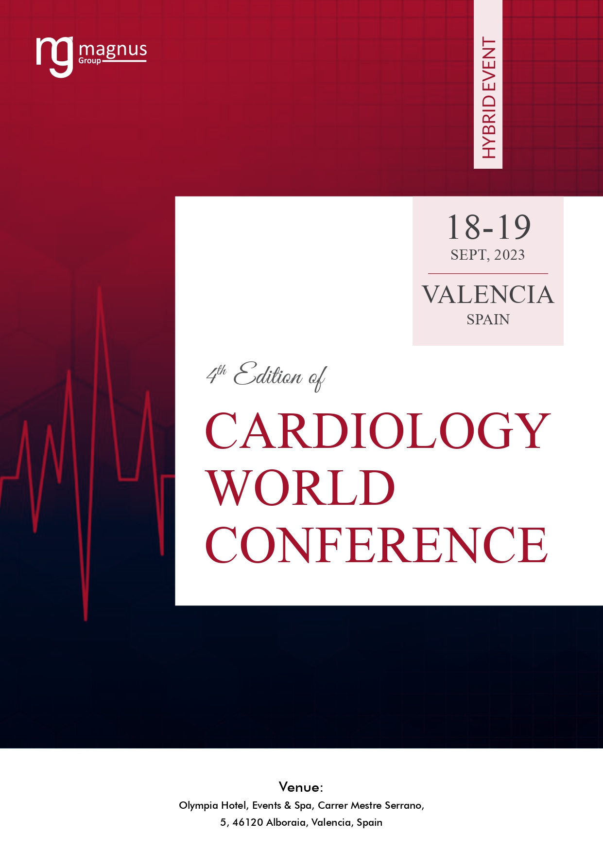 Cardiology World Conference | Valencia, Spain Event Book
